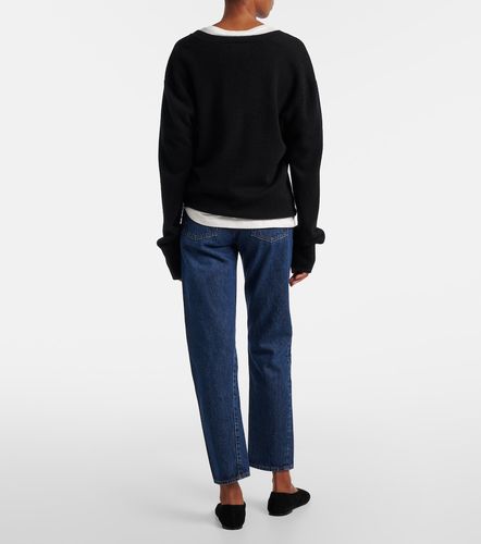 Twisted Seam mid-rise straight jeans - Toteme - Modalova