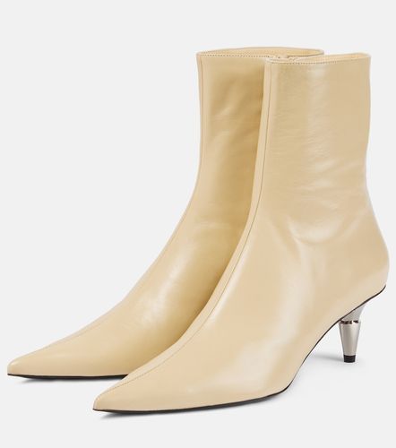 Spike leather ankle boots - Proenza Schouler - Modalova