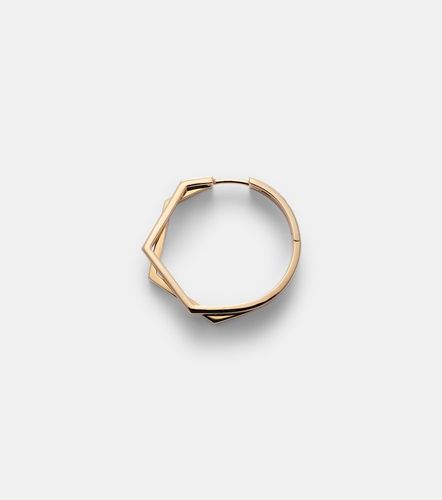 Antifer 18kt rose gold single earring with diamonds - Repossi - Modalova