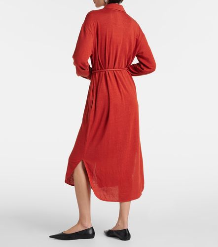 Leisure - Abito midi Bormida in misto lino - Max Mara - Modalova