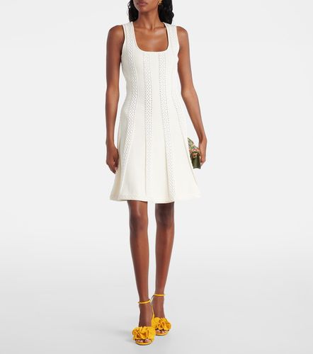 Open-knit minidress - Oscar de la Renta - Modalova