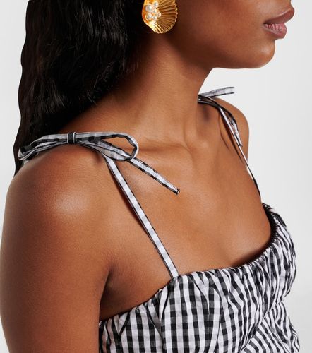 Faithfull Gingham cotton poplin top - Faithfull - Modalova