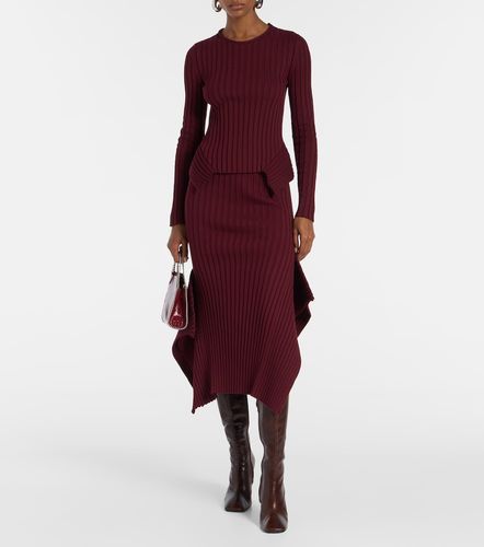 Midirock aus Rippstrick - Stella McCartney - Modalova