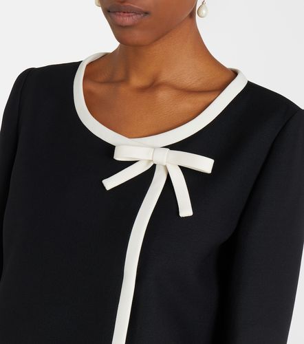 Giacca cropped in Crepe Couture - Valentino Garavani - Modalova