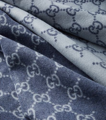 Gucci Coperta in lana e cashmere GG - Gucci - Modalova