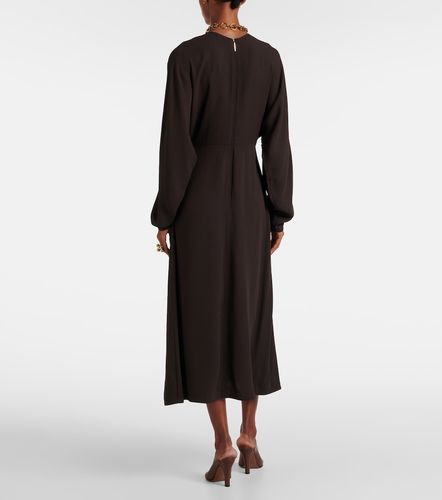 Abito midi Hills in crêpe con cut-out - Joseph - Modalova