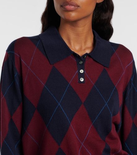 James argyle wool polo sweater - Leset - Modalova
