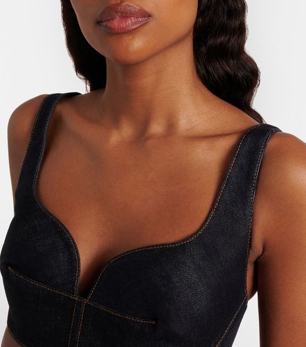 Givenchy Bralette aus Denim - Givenchy - Modalova