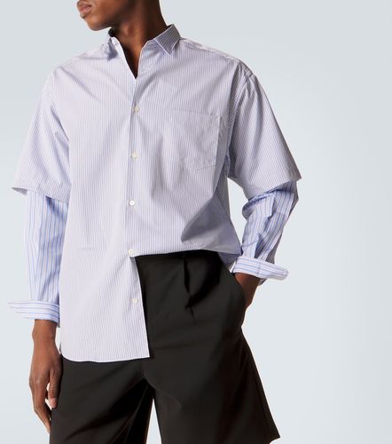 Comme des Garçons Camicia in popeline di cotone a righe - Comme des Garcons Homme - Modalova