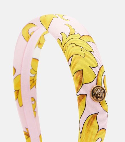 Versace Fascia per capelli in seta - Versace - Modalova