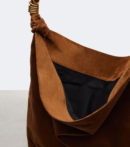 Amalia Cassandre suede shoulder bag - Saint Laurent - Modalova