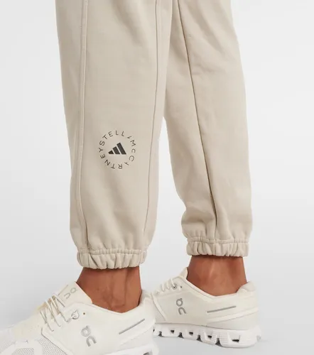 Logo cotton sweatpants - Adidas by Stella McCartney - Modalova