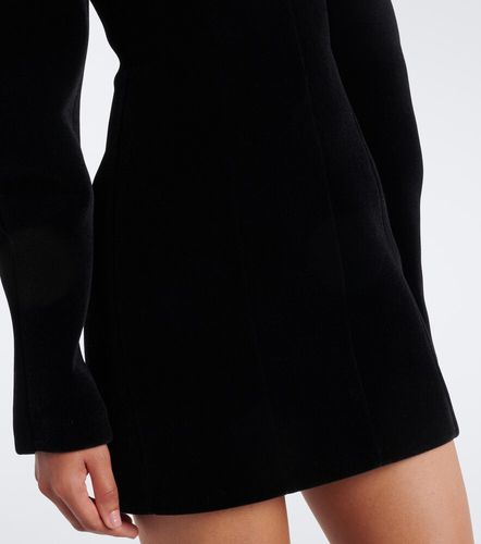 Abito corto off-shoulder in velluto - David Koma - Modalova