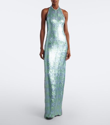 Nerine gingham sequined gown - Markarian - Modalova