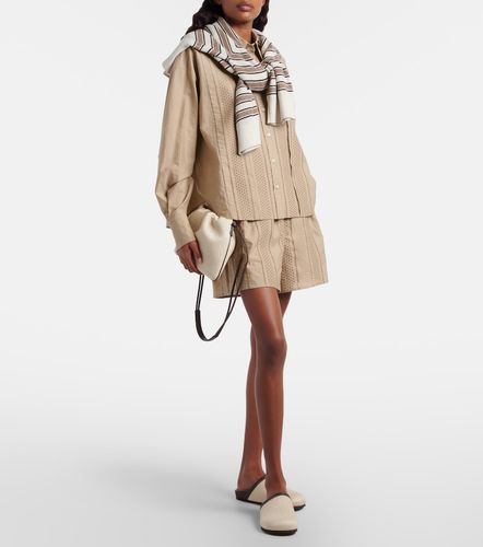 Shorts aus einem Baumwollgemisch - Brunello Cucinelli - Modalova