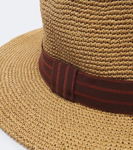 Marlon raffia-effect Panama hat - Eres - Modalova