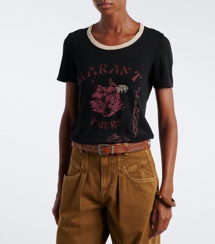 Kiliann printed linen T-shirt - Marant Etoile - Modalova