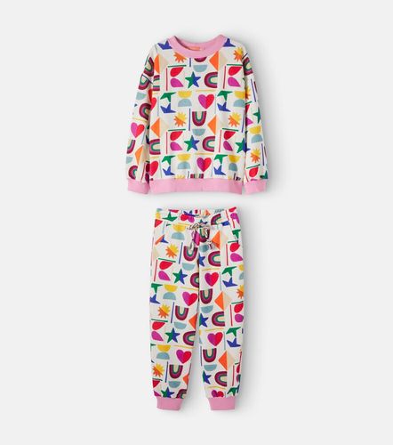 Fábula Set de sudadera y pantalones deportivos de algodón - Fabula - Modalova