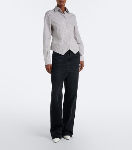 Camisa de algodón a cuadros - Maison Margiela - Modalova
