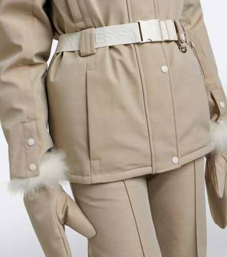 Yves Salomon Skijacke mit Shearling - Yves Salomon - Modalova