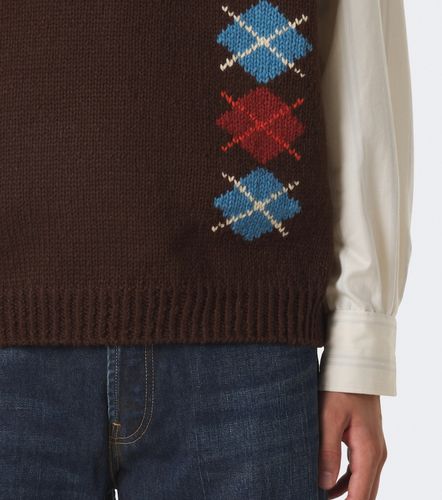 Diamante wool and cashmere sweater vest - Visvim - Modalova