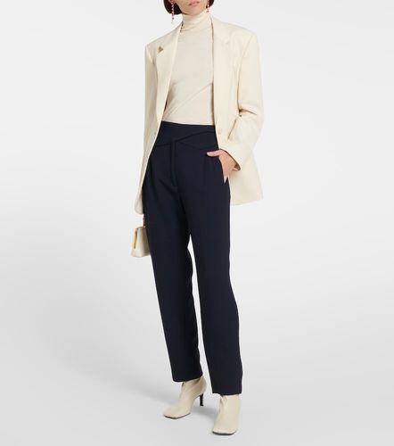 Basque high-rise virgin wool pants - Blaze Milano - Modalova