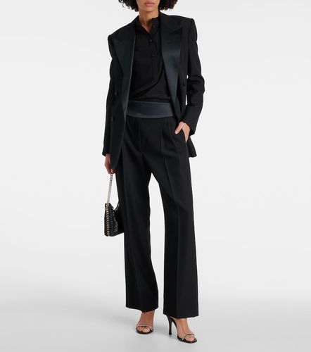 Stella McCartney Wool tuxedo pants - Stella McCartney - Modalova