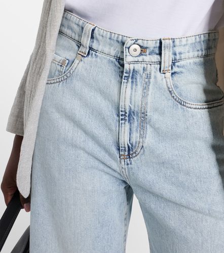 High-rise wide-leg jeans - Brunello Cucinelli - Modalova