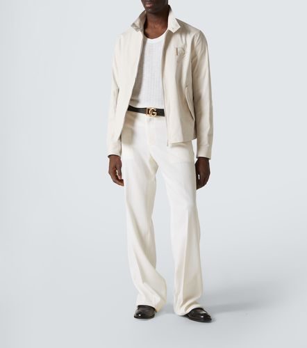 Giacca DG in cotone con ricamo - Dolce&Gabbana - Modalova