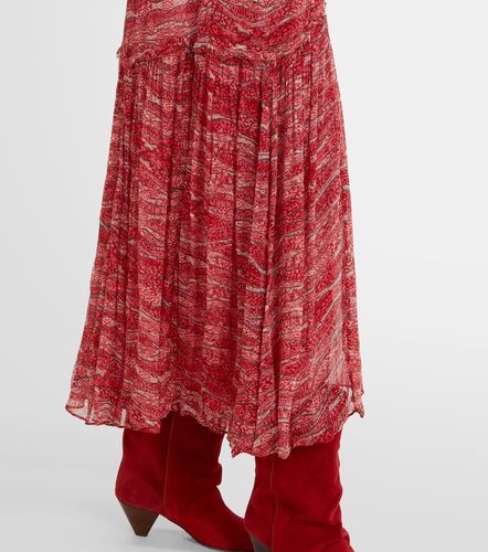 Gonna lunga Veronique in chiffon - Marant Etoile - Modalova