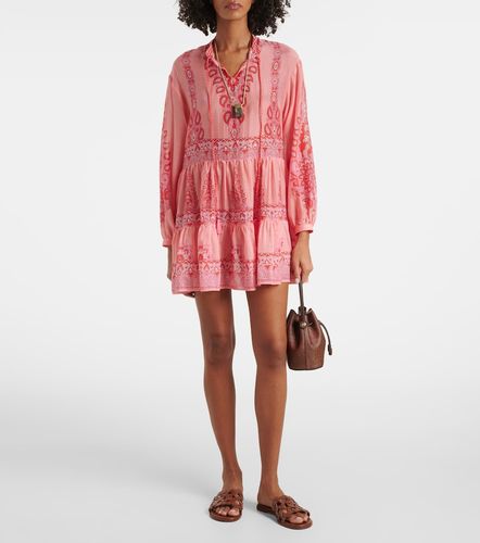Vestido corto de algodón y seda - Etro - Modalova