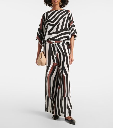 Pantalones anchos Tropea de seda - Max Mara - Modalova