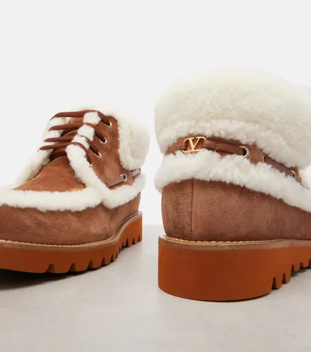 Palm Avenue suede desert boots - Valentino Garavani - Modalova