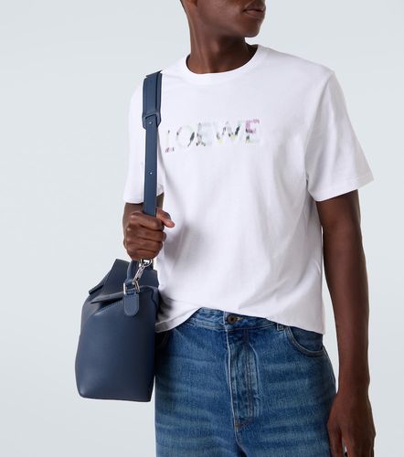 Loewe T-shirt in cotone con logo - Loewe - Modalova