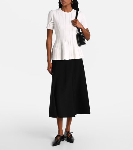 Falda midi Lazio de crepé plisada - Max Mara - Modalova