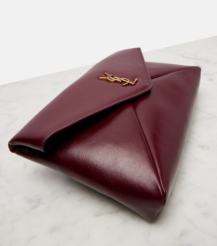 Pouch Cassandre de piel - Saint Laurent - Modalova