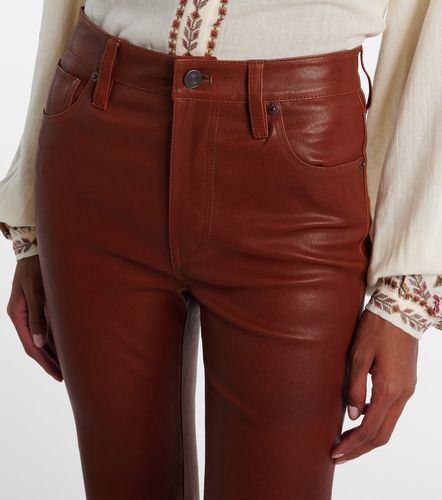 Pantalones bootcut Reboot Crop de piel - Frame - Modalova