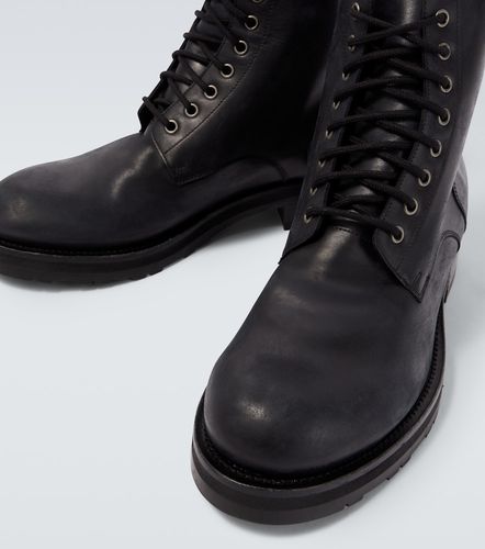 The Row Leather combat boots - The Row - Modalova
