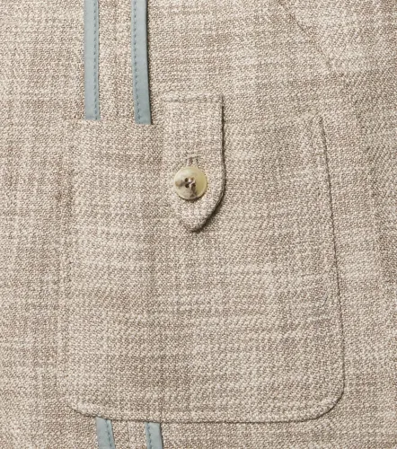 Blazer aus Baumwolle, Wolle und Seide - Canali - Modalova