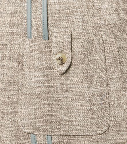 Blazer in cotone, lana e seta - Canali - Modalova