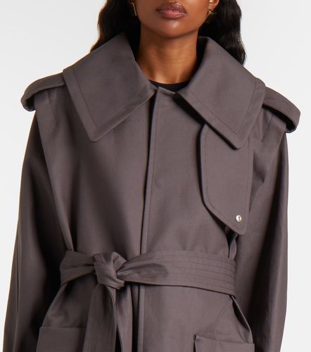 Philippa cotton trench coat - Victoria Beckham - Modalova