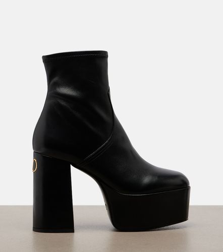 Fawcette leather platform ankle boots - Valentino Garavani - Modalova