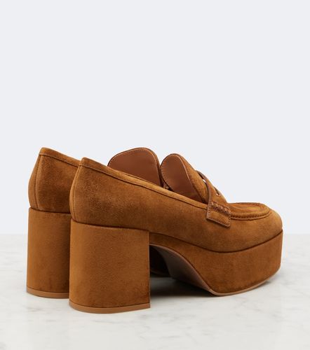 Jenna suede loafer pumps - Gianvito Rossi - Modalova
