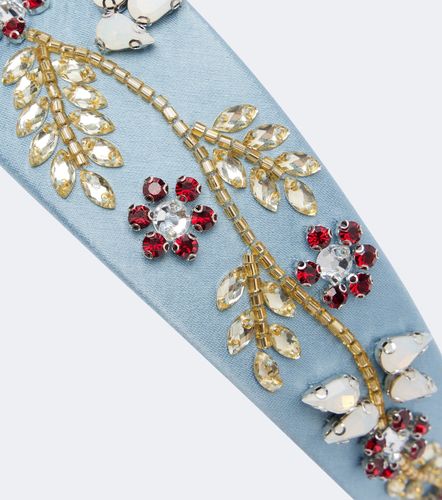 Erdem Diadema de satén adornada - Erdem - Modalova