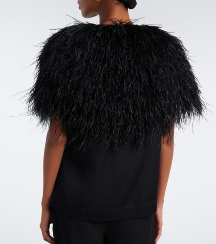 Top Iona con plumas - Loulou de Saison - Modalova