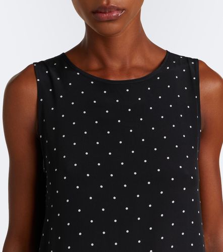 Asceno Abito midi in seta a pois - Asceno - Modalova