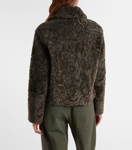 Chaqueta cropped de borrego - Brunello Cucinelli - Modalova