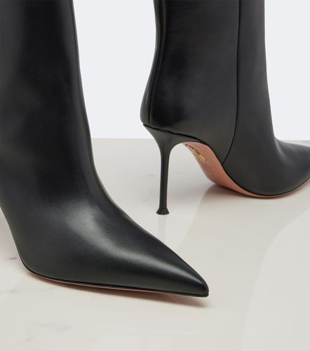 Harper leather ankle boots - Aquazzura - Modalova