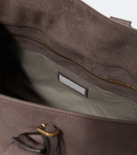 Borsa da viaggio in pelle - Brunello Cucinelli - Modalova