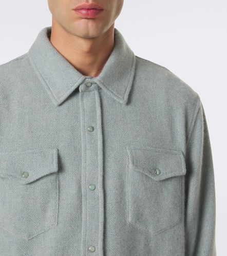 Camicia in cashmere con smeraldi - God's True Cashmere - Modalova